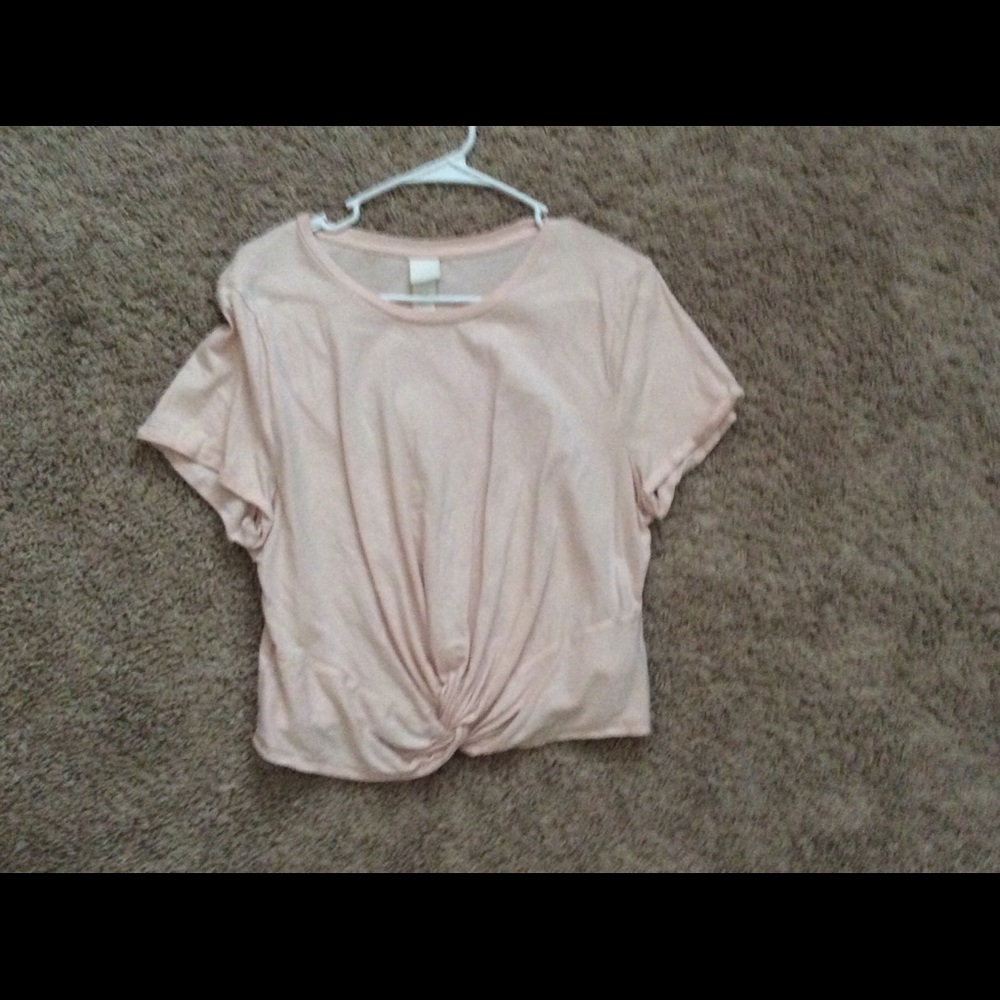 pink shirt